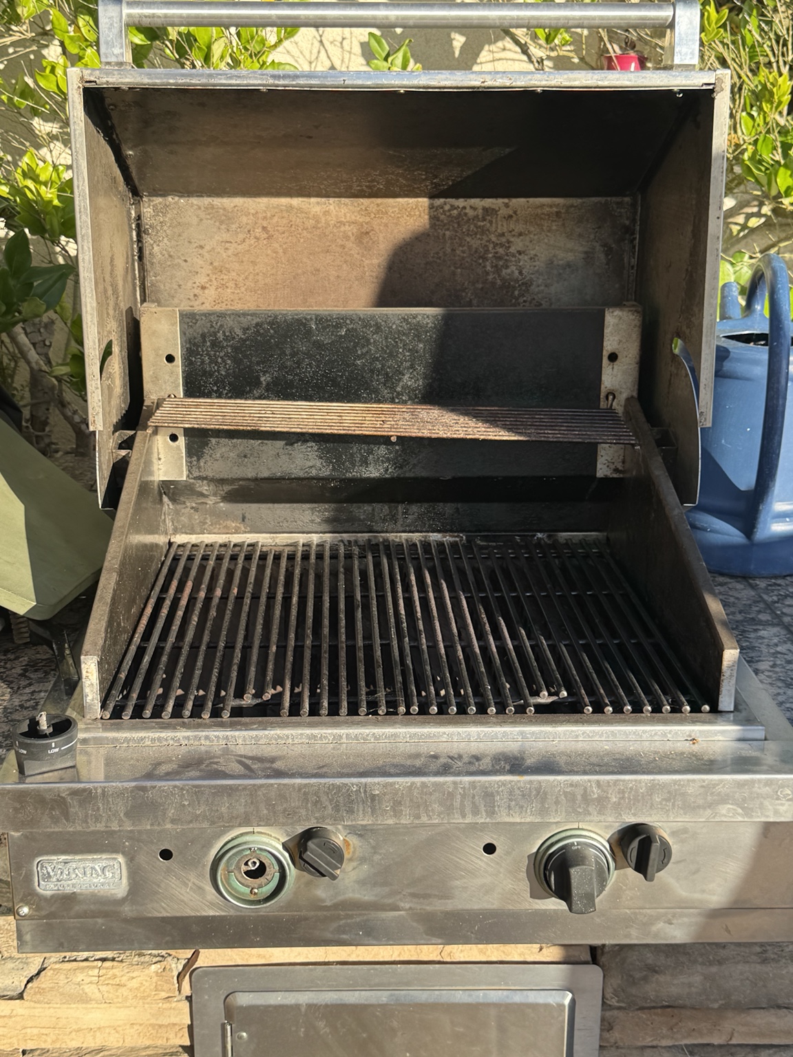 Outdoor gas grill